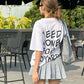 Greedy Oversized Tee