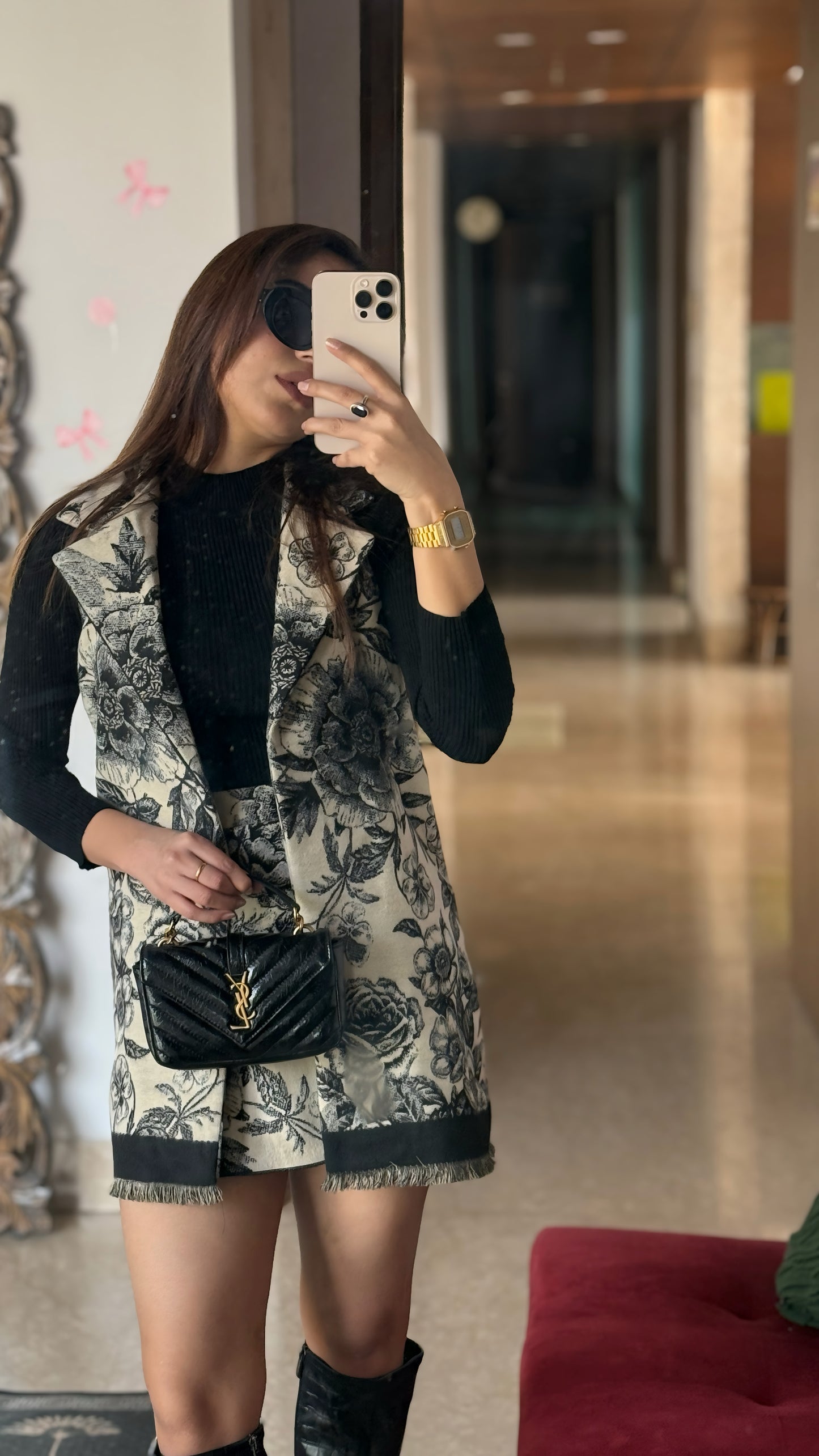 Floral Tapestry Wool Co-ord Set