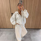 Zip-Up Hoodie And Sweatpants Set