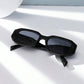 Black Rectangle Framed Sunglasses