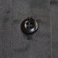 Black Satin Tie Around Shirt Dress