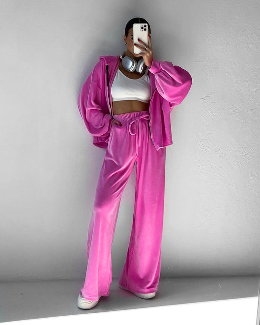 Super Soft Velvet Lounge Wear Set