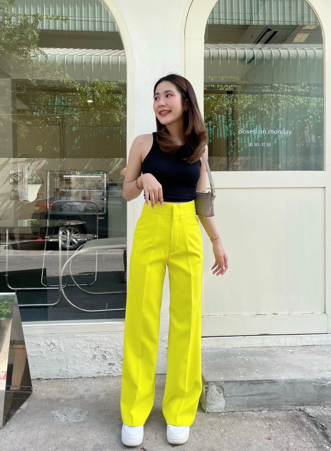 Color Pop Straight Leg Pants