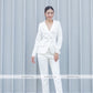 Formal Double Breasted Blazer With Pants