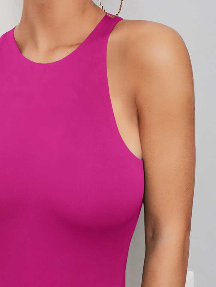 Buy Coucou Slip-On Bodysuit - Magenta Purple at Rs.1035 online
