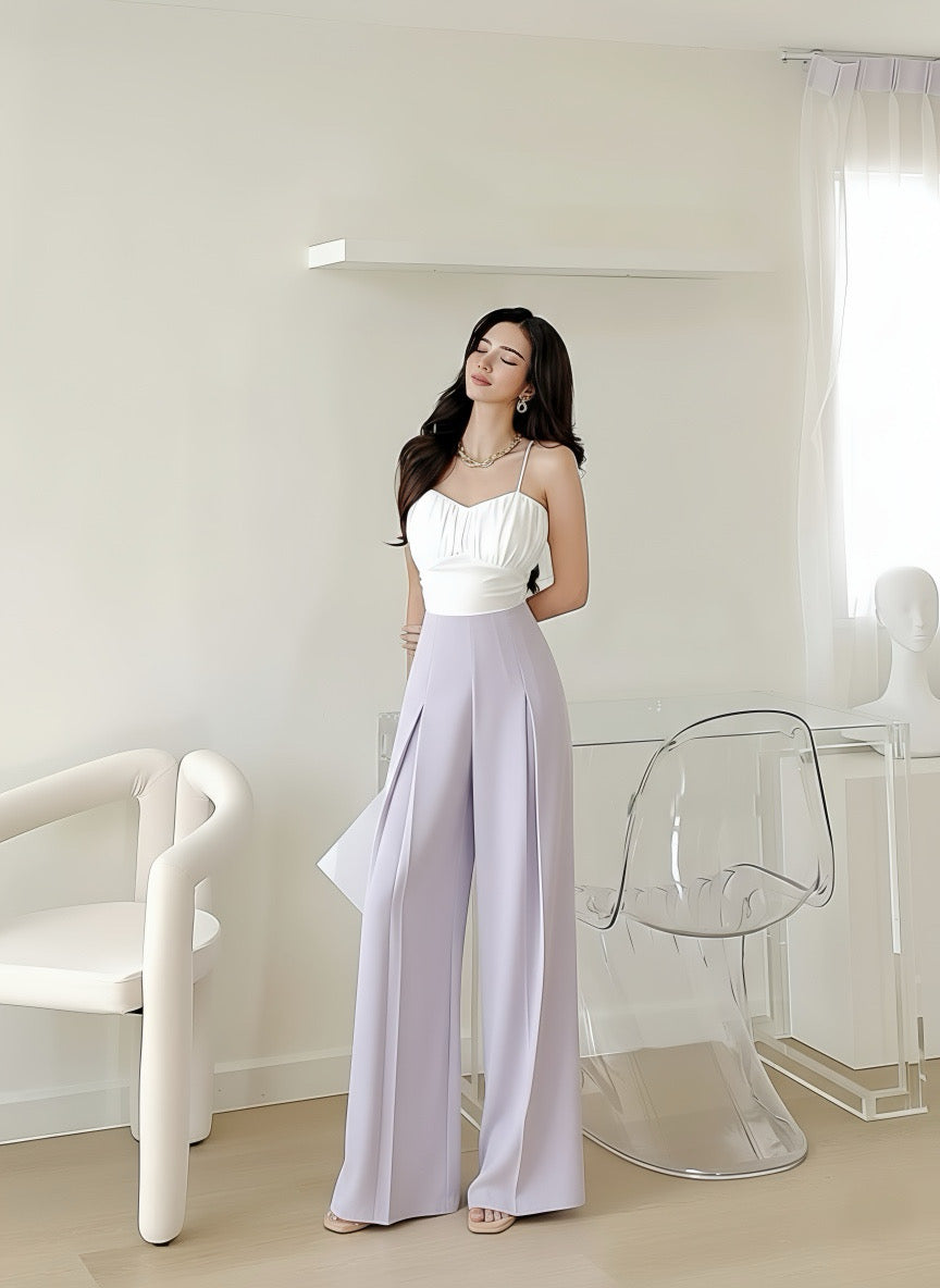Elegant High Waist Palazzo Pants