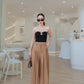 2 Layer Wide Leg Pants