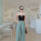 2 Layer Wide Leg Pants