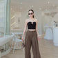 2 Layer Wide Leg Pants