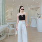 2 Layer Wide Leg Pants