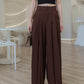 2 Layer Wide Leg Pants