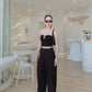 2 Layer Wide Leg Pants
