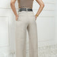 Double Belted Petite Trousers