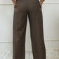 Double Belted Petite Trousers