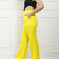 Combo Deal: Bodysuit With Neon Yellow Pants