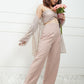 Moonlight Padded Bustier Top With Shrug