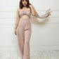 Moonlight Padded Bustier Top With Shrug