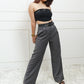 Double Belted Petite Trousers
