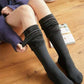 Black Thermal Over The Knee Socks