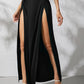 High Front Slit Long Skirt