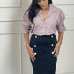 Combo Deal: Basic Mauve Shirt With Corporate Skirt
