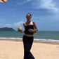 Hot Black Beach Look