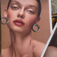Circle Twisted Studs