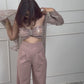 Moonlight Padded Bustier Top With Shrug