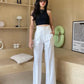 High Waist Wide Leg Pants